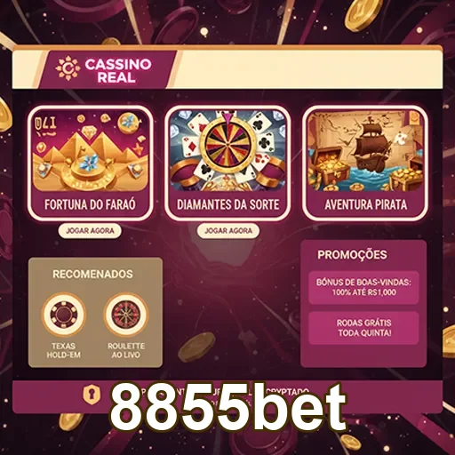 Ilustração de Experimente Nossos Jogos de Slots Diversificados