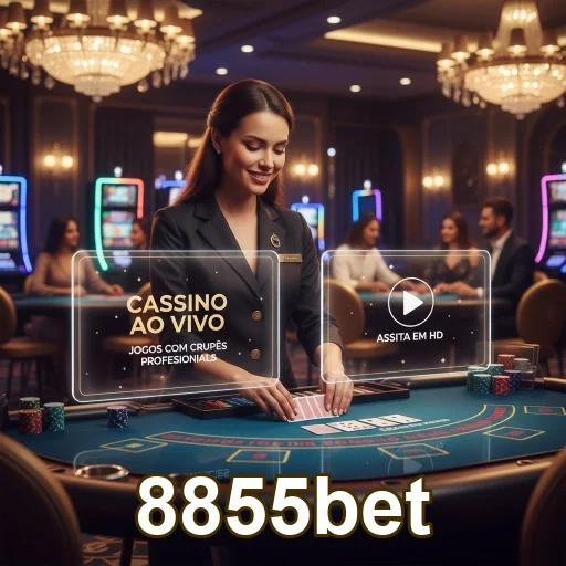 Ilustração de Experiência VIP no Cassino 8855bet